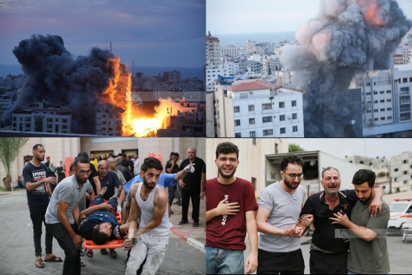 استشهاد 15 فلسطينيًا في قصف الاحتلال الصهيوني على قطاع غزة