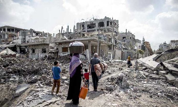 16 شهيدا جراء قصف الاحتلال الصهيوني المتواصل على مناطق متفرقة من قطاع غزة
