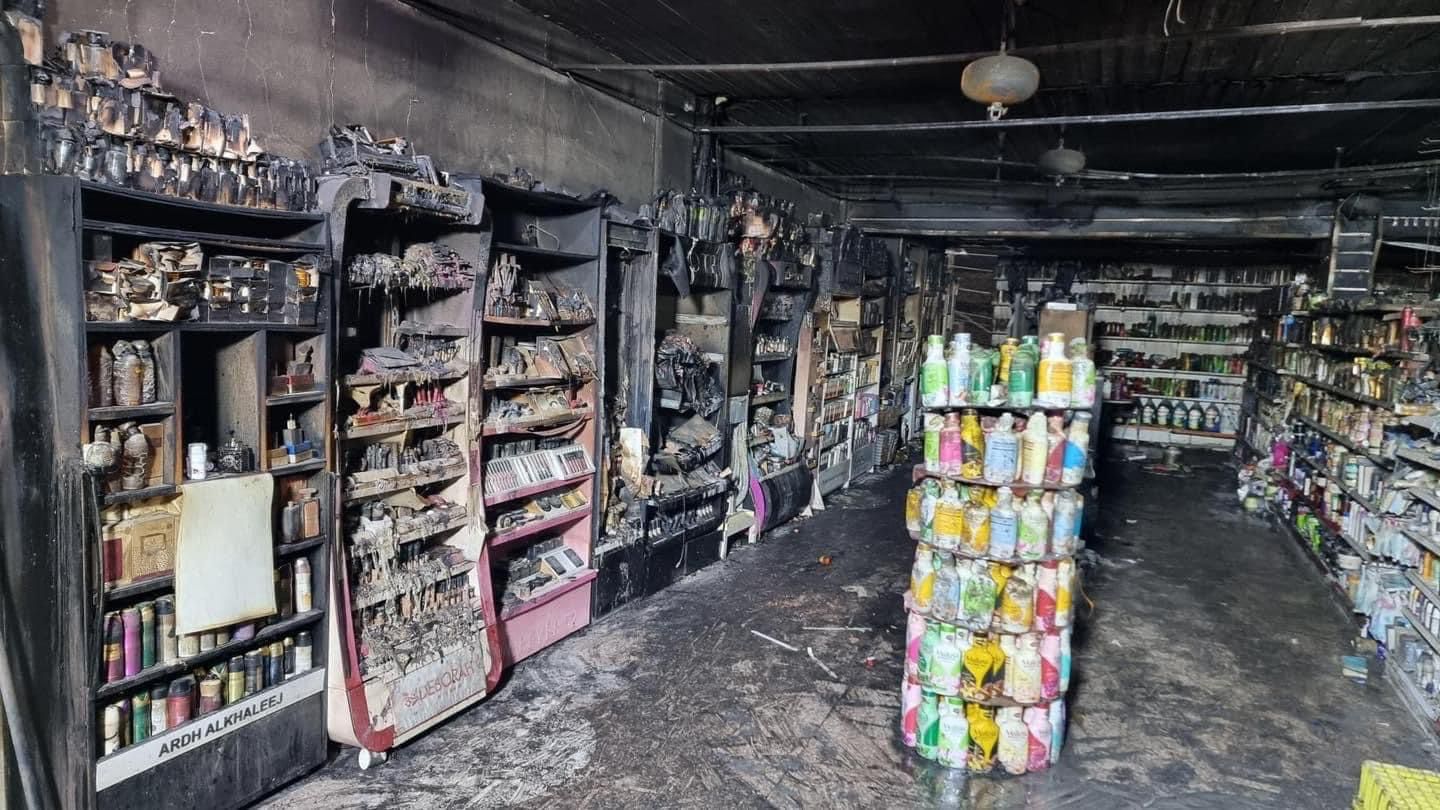 ارتفاع حصيلة ضحايا حريق مول تجاري جنوب بغداد إلى 61 شخصا