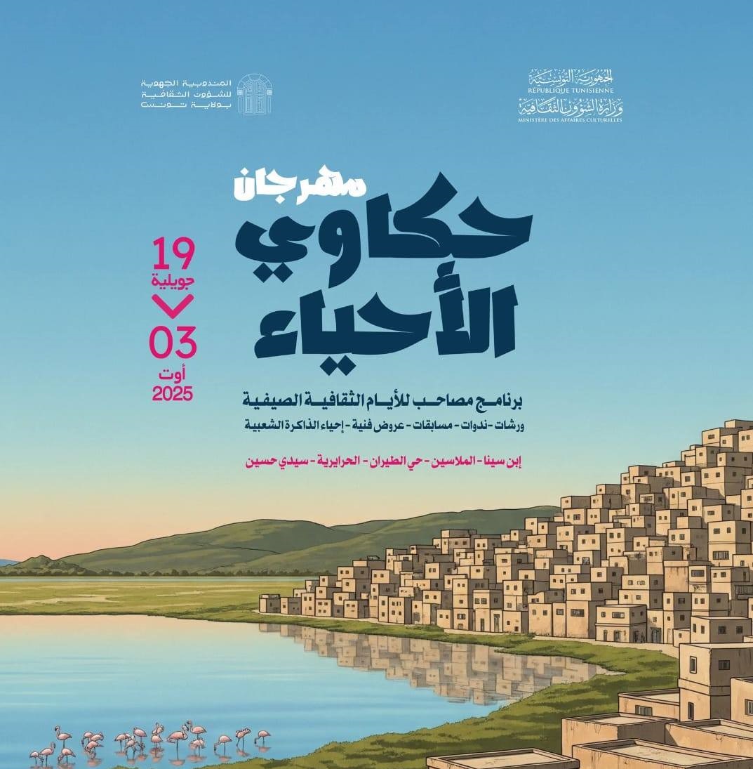  الدورة الأولى لمهرجان حكاوَى الأحياء تحت شعار " لكل حي حكاية" 