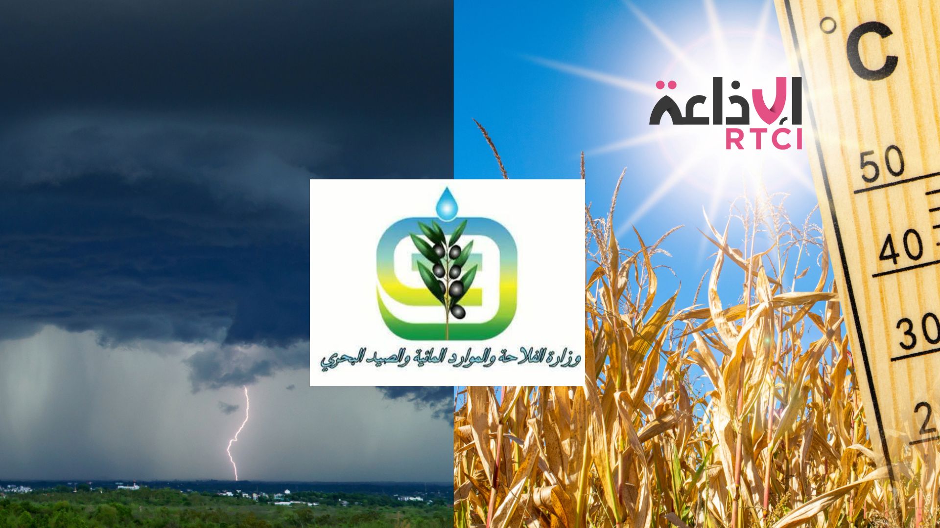 Deux communiqués : le ministère de l’Agriculture appelle à la vigilance face aux orages et à la vague de chaleur