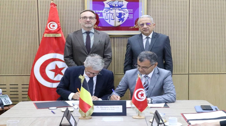 تونس تتحصّل على هبة بلجيكية من وحدات متنقلة متطورة لتنقية الهواء بعدد من المستشفيات العمومية