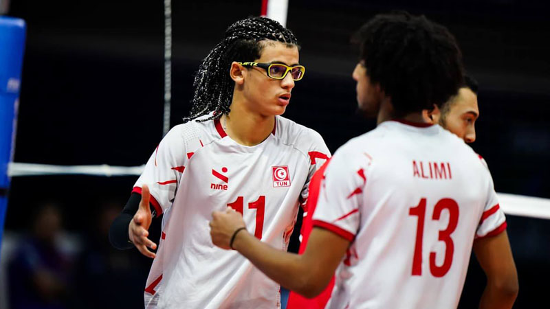 بطولة العالم للكرة الطائرة تحت 19 عاما : المنتخب التونسي يتكبد الهزيمة الرابعة