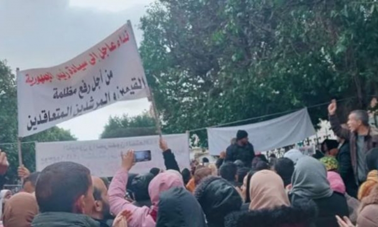 التنسيقية الوطنية لمرشدي التطبيق تنفذ اليوم تحركا احتجاجيا وطنيا للمطالبة بالاسراع في انتدابهم