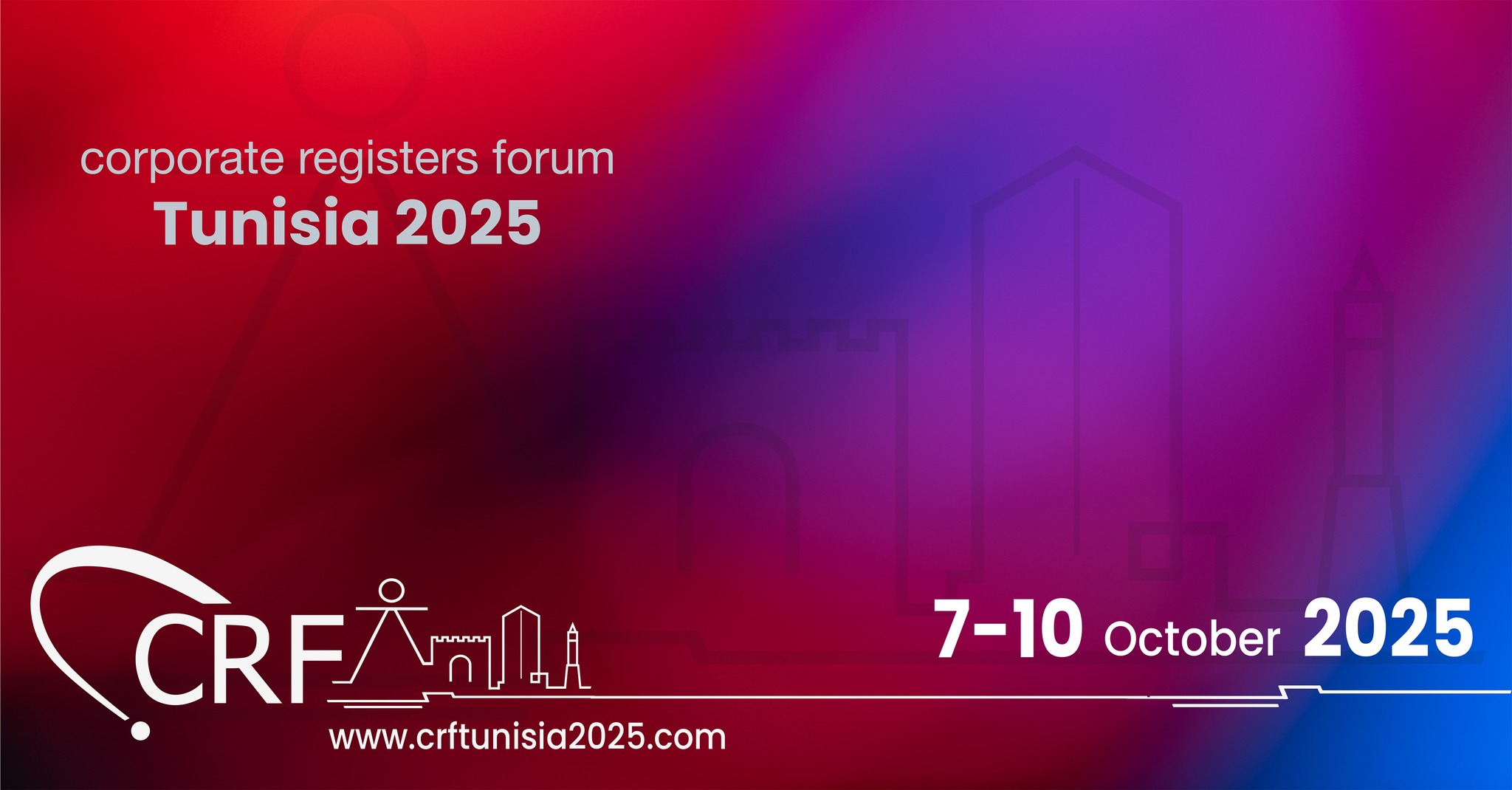 2025 تونس تستضيف المنتدى الدولي لسجلات المؤسسات من 7 الى 10 اكتوبر