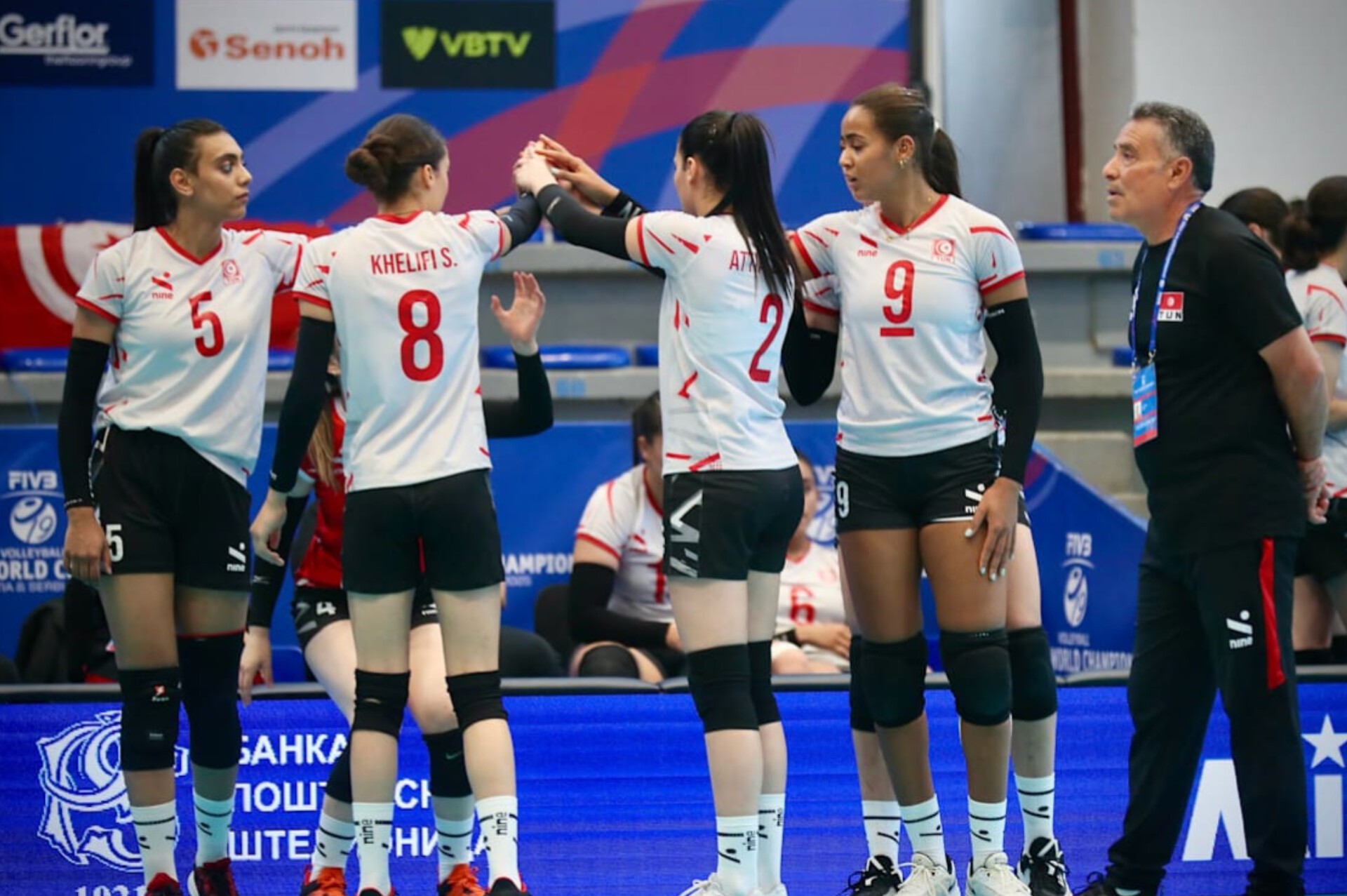 مونديال الكرة الطائرة للاناث تحت 21 سنة بأندونيسيا - قائمة لاعبات المنتخب التونسي