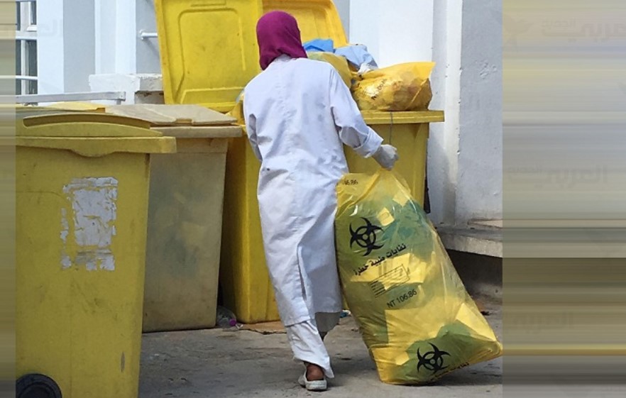 انعقاد جلسة حول التصرف في نفايات الأنشطة الصحية