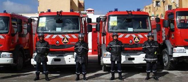 الحماية المدنية : 559 تدخلا منها 115 لاطفاء الحرائق خلال الاربع والعشرين ساعة الماضية