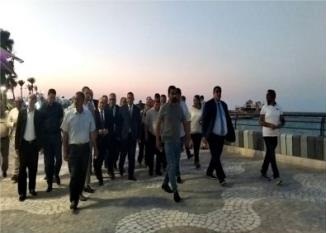 المنستير: وزير السياحة يعاين مشاريعا سياحية تقوم بتنفيذها بلدية المنستير