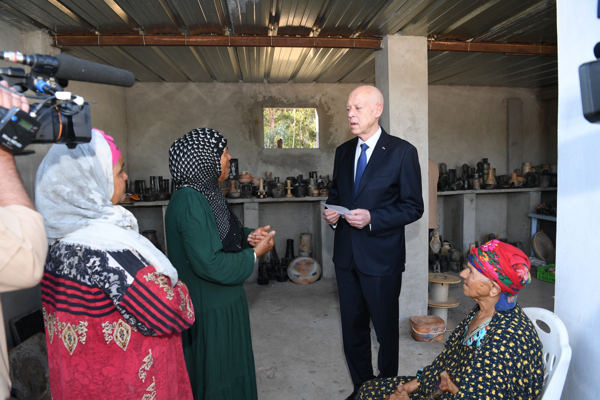 Visite inopinée du président de la République à la délégation de Sejnane