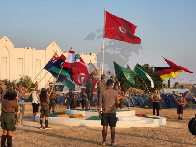 الجامبوري الكشفي : ملتقىدولي للكشافة للتبادل الثقافي والمعرفي  تحتضنة  لاول مرة  جزيرة جربة 
