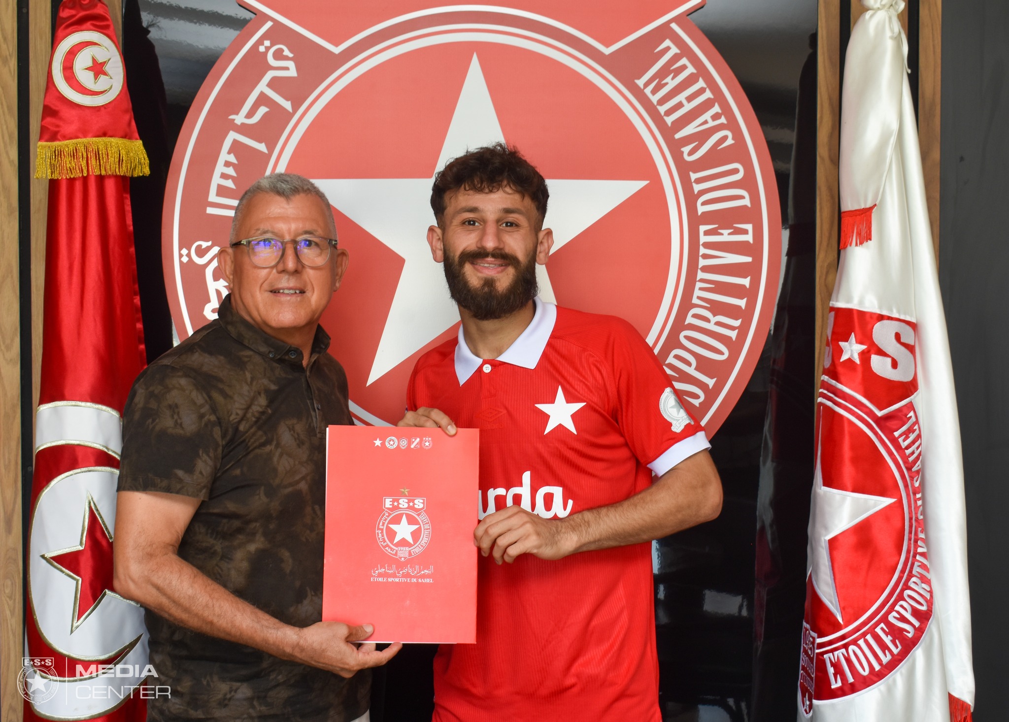 النجم الساحلي يضم لاعب الوسط الليبي نور الدين القليب