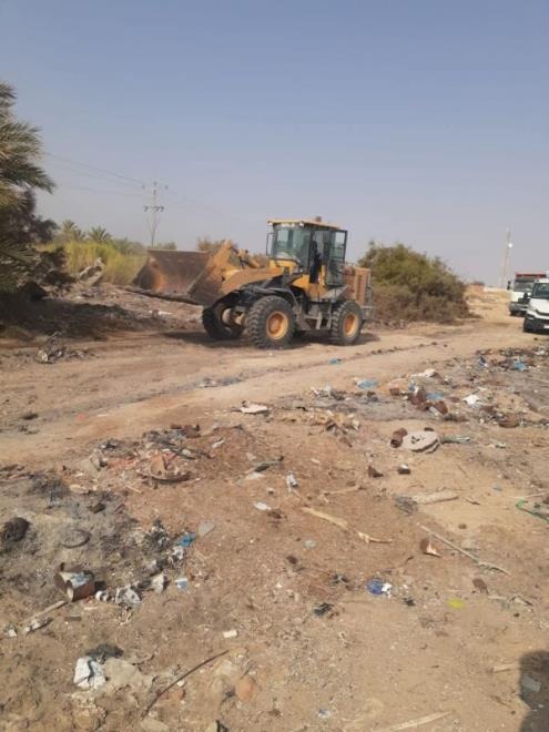 قبلي: حملة نظافة مشتركة بليماقس من معتمدية قبلي الشمالية