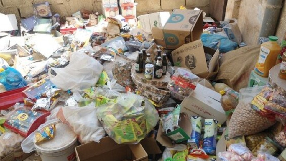 حجز1.589 طنًا من المواد الغذائية غير الصالحة للاستهلاك