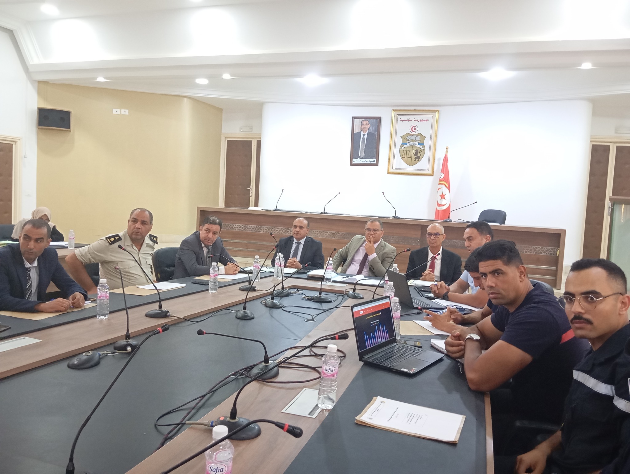 قابس: متابعة الاستعدادات الجارية للتوقي من أخطار التقلبات المناخية خلال موسم الأمطار