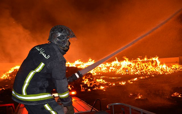 الحماية المدنية : 140 تدخلا لإطفاء حرائق خلال الأربع والعشرين ساعة الماضية