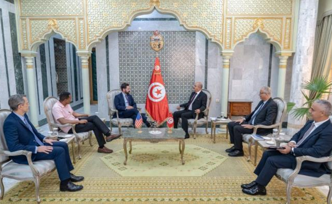 في لقاء وزير الخارجية بوفد من الكونغرس الأمريكي.. التأكيد على عمق العلاقات بين البلدين والعزم على مزيد الارتقاء بها