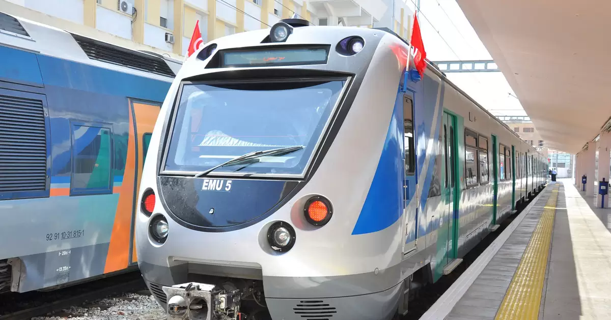 الشركة الوطنية للسكك الحديدية التونسية: إستئناف تدريجي لحركة القطارات على خط الضاحية الجنوبية تونس/الرياض وبعض قطارات الخطوط البعيدة