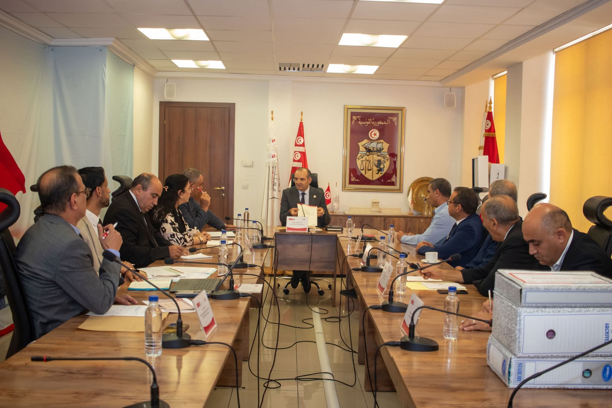 مجلس هيئة الانتخابات يصادق على نتائج قرعة التناوب على عضوية المجالس الجهوية والتداول على رئاسة المجالس المحلية والجهوية