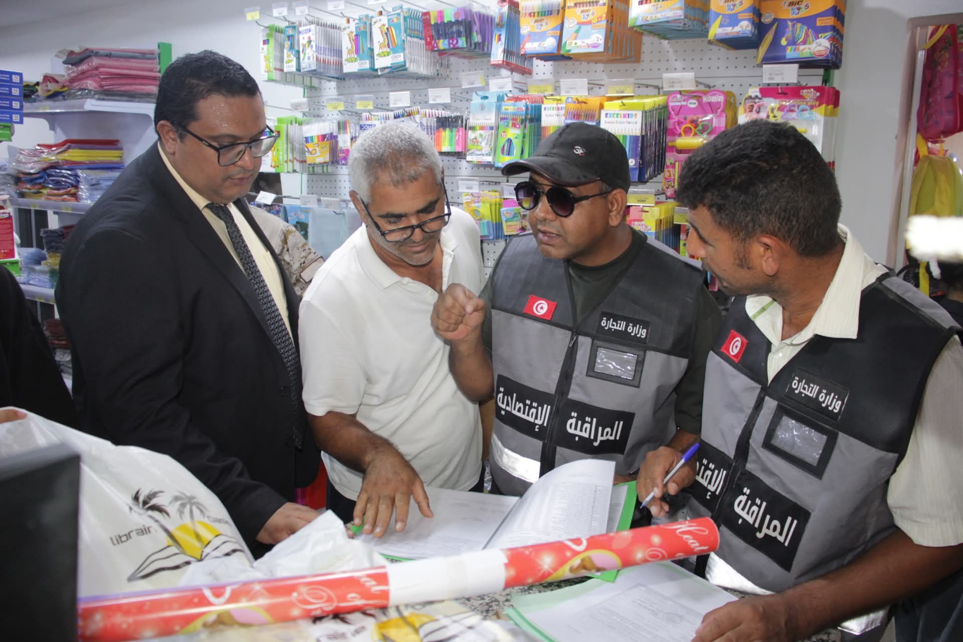 الحملة الوطنية المشتركة لمراقبة المستلزمات المدرسية تسفر عن رفع 263 مخالفة وحجز مواد مدرسية متنوعة