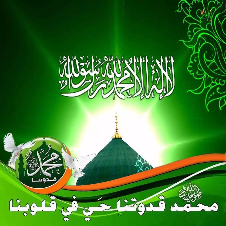 بمحبته و اتباع خطاه يكون رسول الله صل الله عليه و سلم قدوتنا في الحياة.