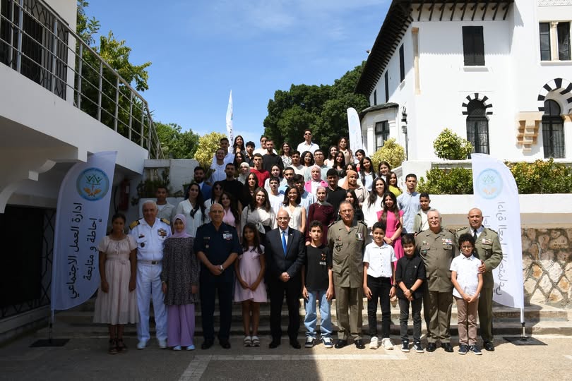 وزير الدفاع الوطني يشرف على الإحتفال بيوم العلم بالمؤسّسة العسكرية