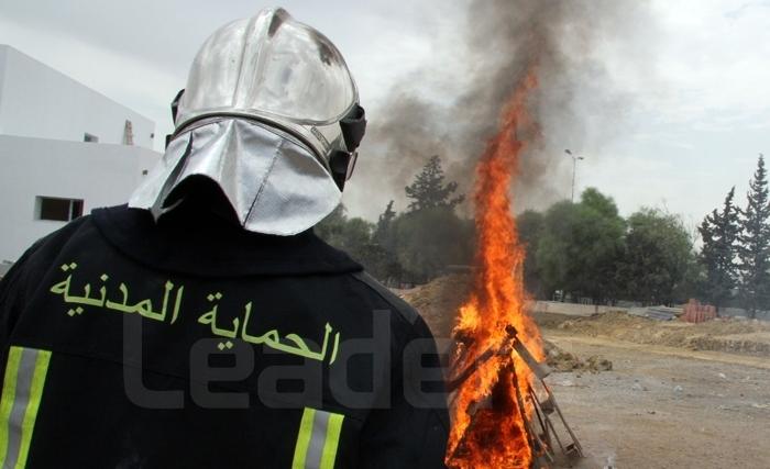 Tunisie : plus de 400 interventions de la protection civile en 24h