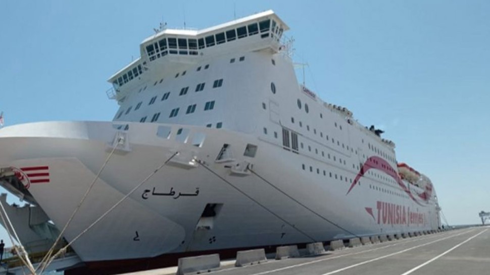 إلغاء رحلات السفينة قرطاج من وإلى جنوة خلال هذه الفترة