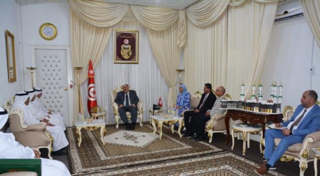 وزير الشّؤون الدّينية يلتقى رئيس مجلس شركة مطوّفي الحجيج
