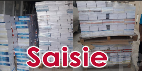 Saisie de plus de 15 500 cahiers scolaires et constatation de 35 infractions économiques