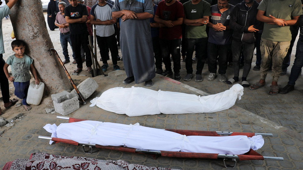 العدوان الصهيوني على غزة :استشهاد اربعة فلسطينيين برصاص الاحتلال أثناء إنتظار المساعدات