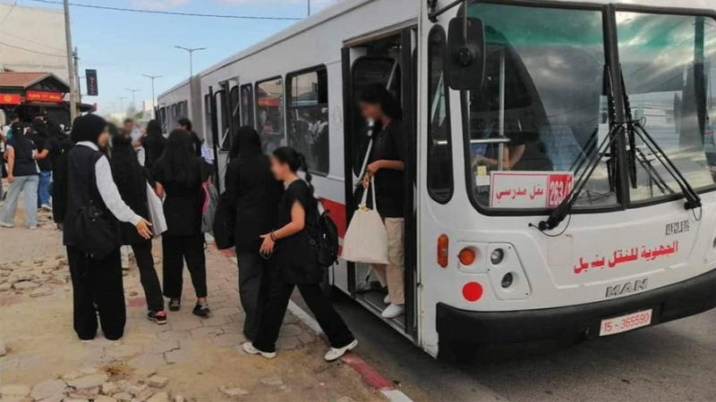 2743 حافلة تخصص للنقل المدرسي والجامعي  هذا الموسم الدراسي