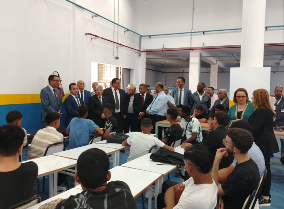 وزير التشغيل يفتتح من قبلي السنة التكوينية الجديدة