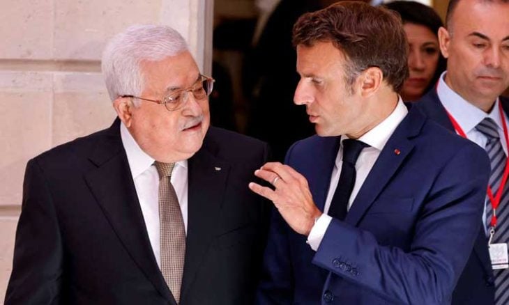 ماكرون يثني على تعاون السلطة الفلسطينية في توقيف مشتبه به في اعتداء 1982 في باريس