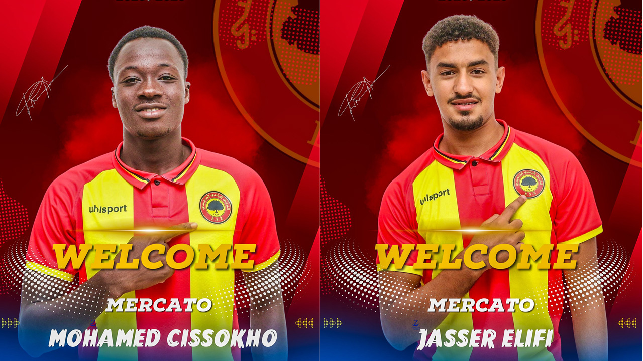 الترجي الجرجيسي ينتدب اللاعبين جاسر العيفي ومحمد سيسوكو