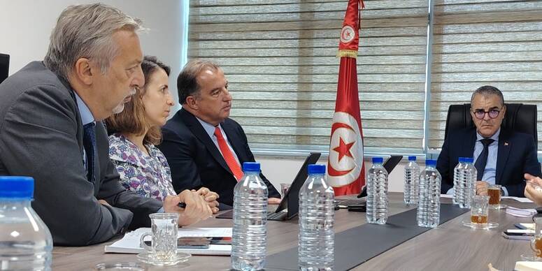 وزير الاقتصاد والتخطيط يبحث سبل تعزيز التعاون مع عدد من مسؤولي مؤسسات التمويل الدولية