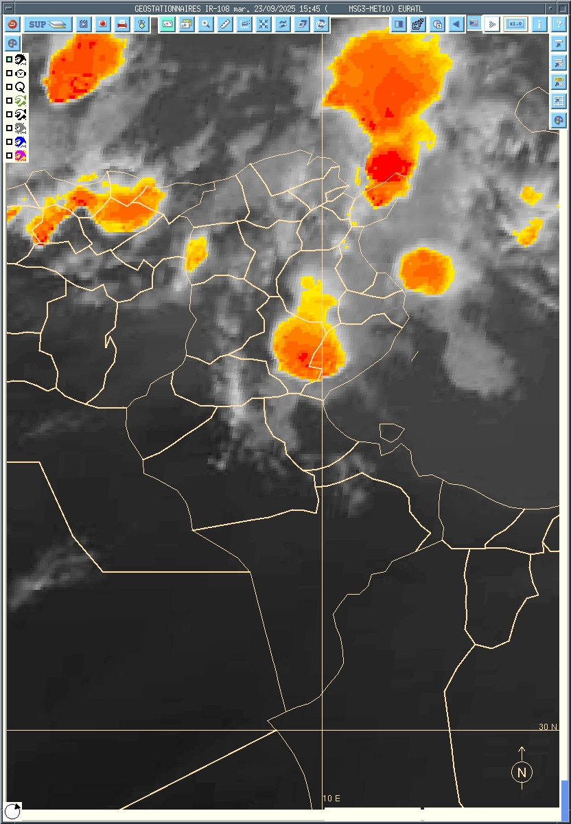 الليلة: أمطار محليا غزيرة والحرارة بين 18 و30 درجة