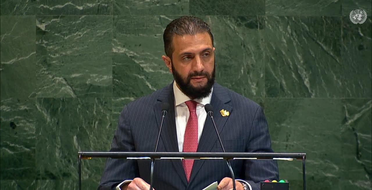 أول رئيس سوري يلقي كلمة في الأمم المتحدة منذ نحو 60 عاما