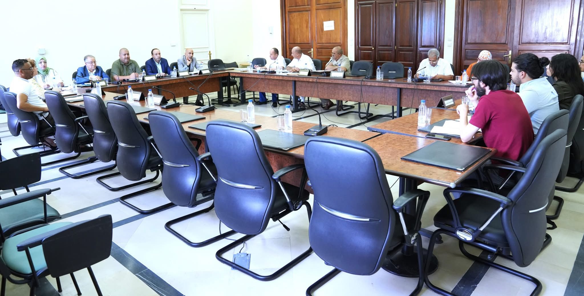 لجنة الصحة تستمع الى ممثلي منظمة الاطباء الشبان حول مقترح قانون ضبط النظام الاساسي العام لقطاع الصحة