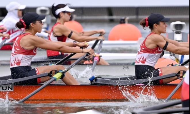 بطولة العالم للتجديف (الصين 2025) : الثنائي التونسي خديجة الكريمي وسلمي الذوادي يتوج بالميدالية الفضية