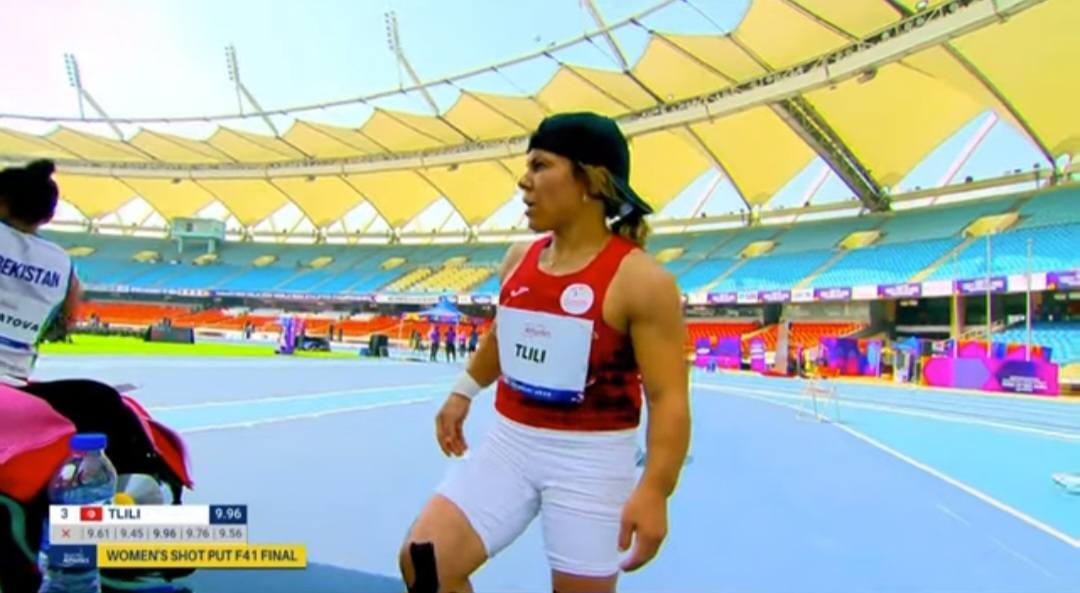 بطولة العالم لألعاب القوى لذوي الاحتياجات الخصوصية: روعة التليلي تحرز برونزية دفع الجلة