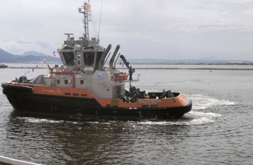 ديوان البحريّة التّجاريّة والموانىء يتسلّم أوّل جرّار بحري بتقنيات متطوّرة