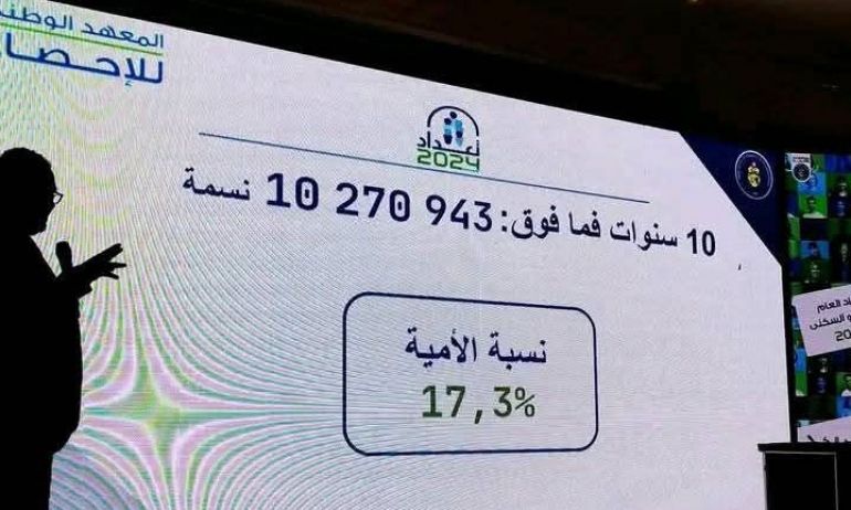 معدل الأمية في تونس يبلغ 17.3 بالمائة في سنة 2024.