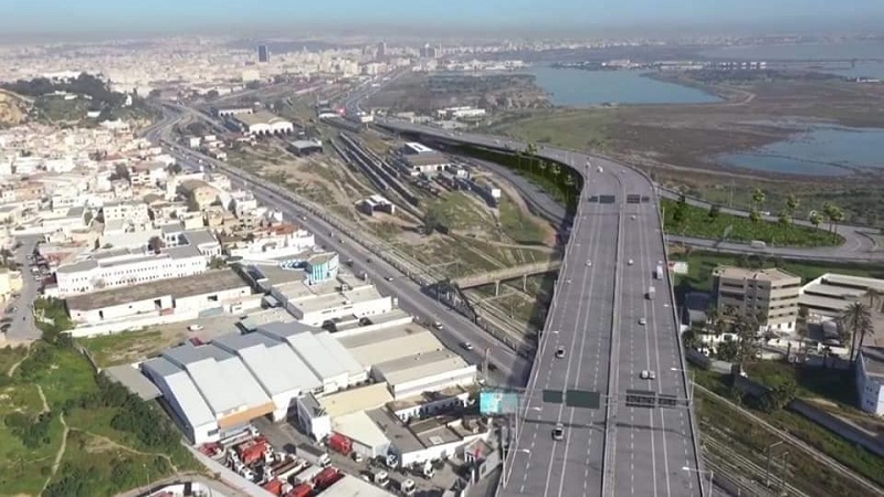 وزير التجهيز والإسكان يتفقد سير أشغال القسط الأول من مشروع المدخل الجنوبي للعاصمة