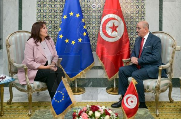 الميثاق الجديد من أجل المتوسط وسبل تعزيز التعاون الثنائي أبرز محاور لقاء وزير الخارجية مع المفوضة الأوروبية لشؤون المتوسط