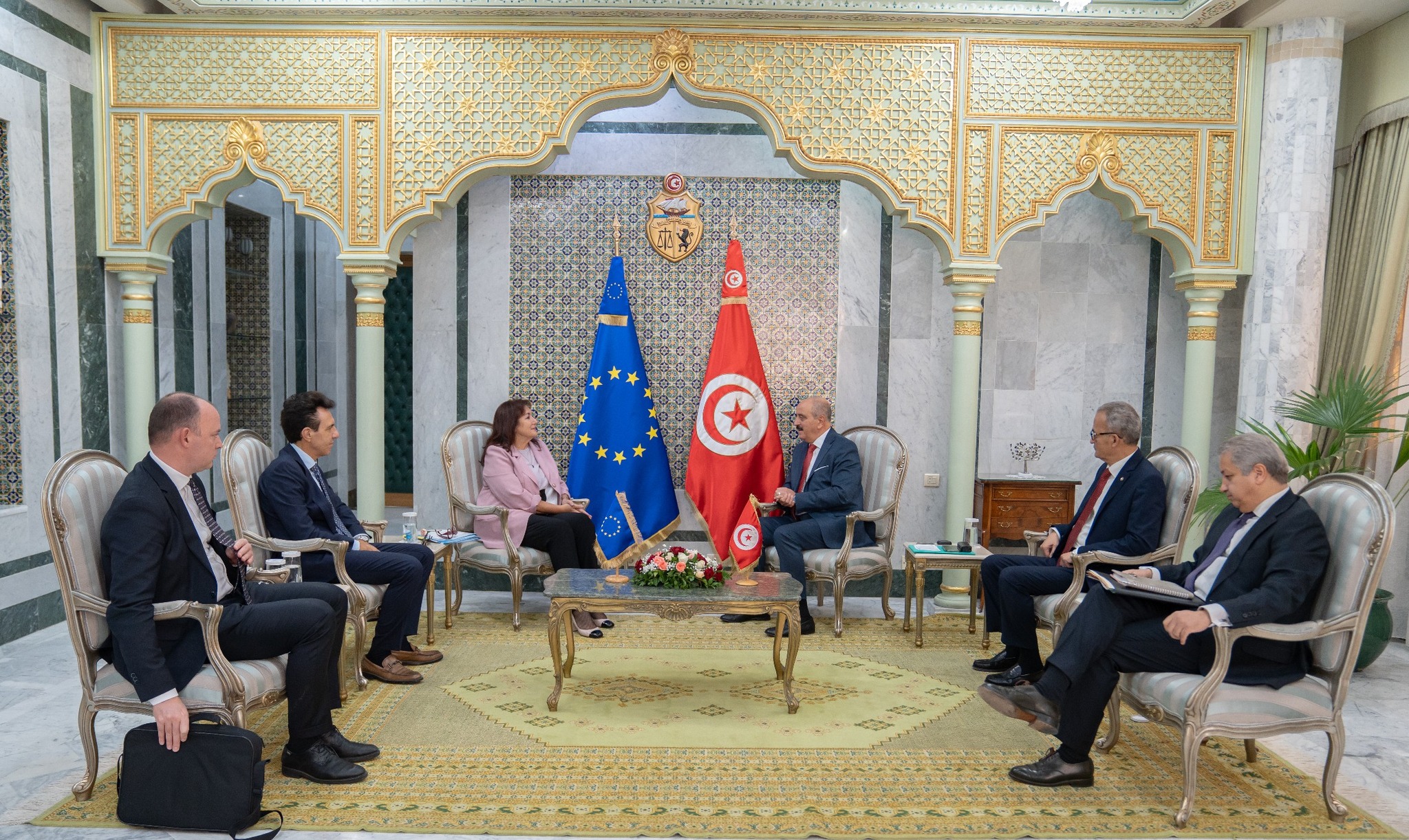 الميثاق الجديد من أجل المتوسط وسبل تعزيز التعاون الثنائي أبرز محاور لقاء وزير الخارجية مع المفوضة الأوروبية لشؤون المتوسط
