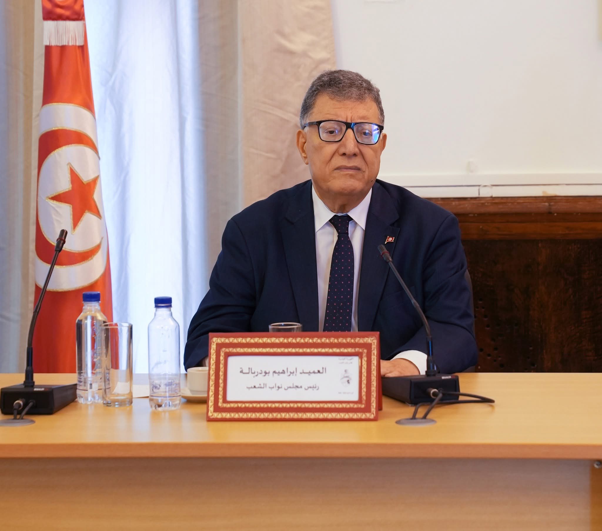 إبراهيم بودربالة: مجلس النواب حريص على الاسهام في معالجة الوضعيات الاجتماعية والمهنية.