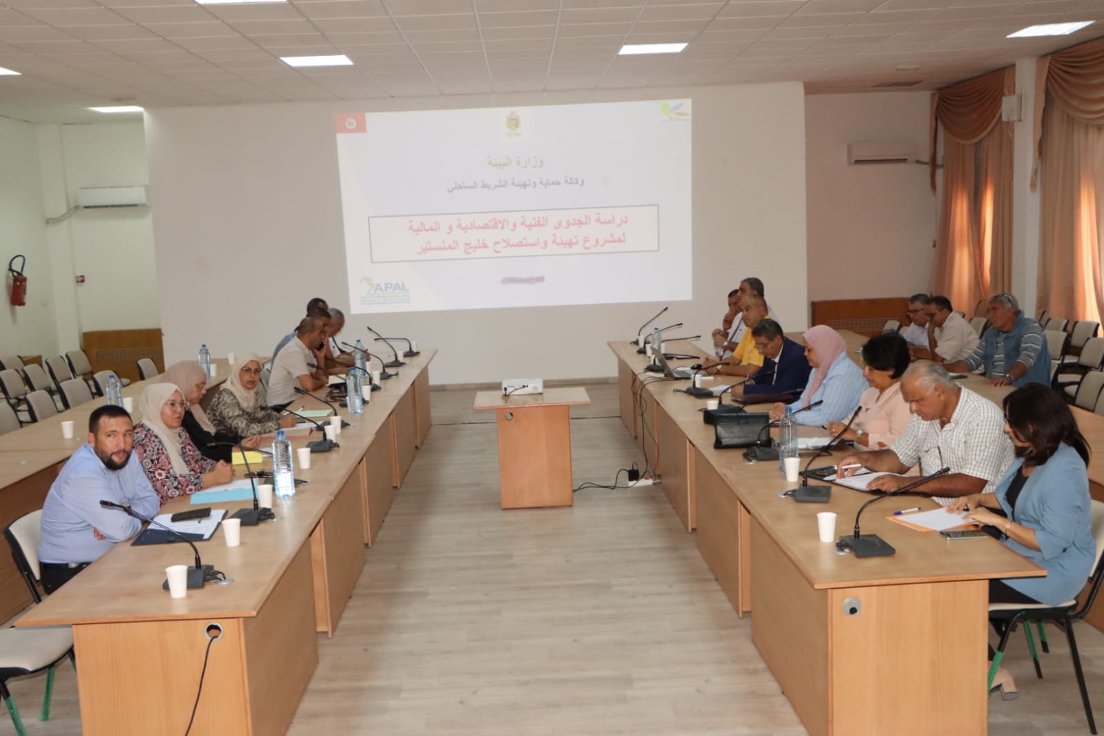 تحديد طريقة التصرّف القانونية المتاحة والأنسب لإنجاز مشروع تهيئة واستصلاح خليج المنستير.