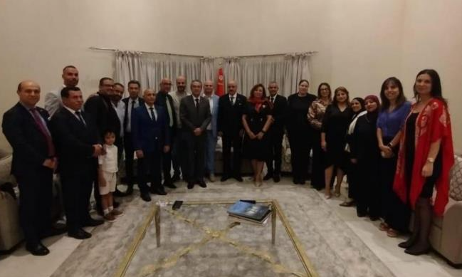 وزير الخارجية يلتقي عددا من أبناء الجالية التونسية في كينيا