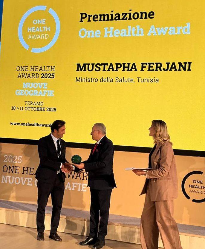 تونس تتحصّل على جائزة    “One Health Award 2025”